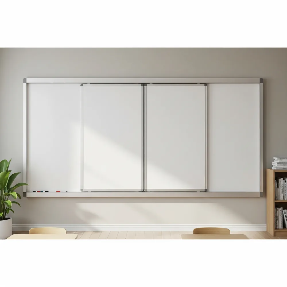 Double Shutter Sliding Whiteboard — teaching board by Rangoli Creatives, Hyderabad
