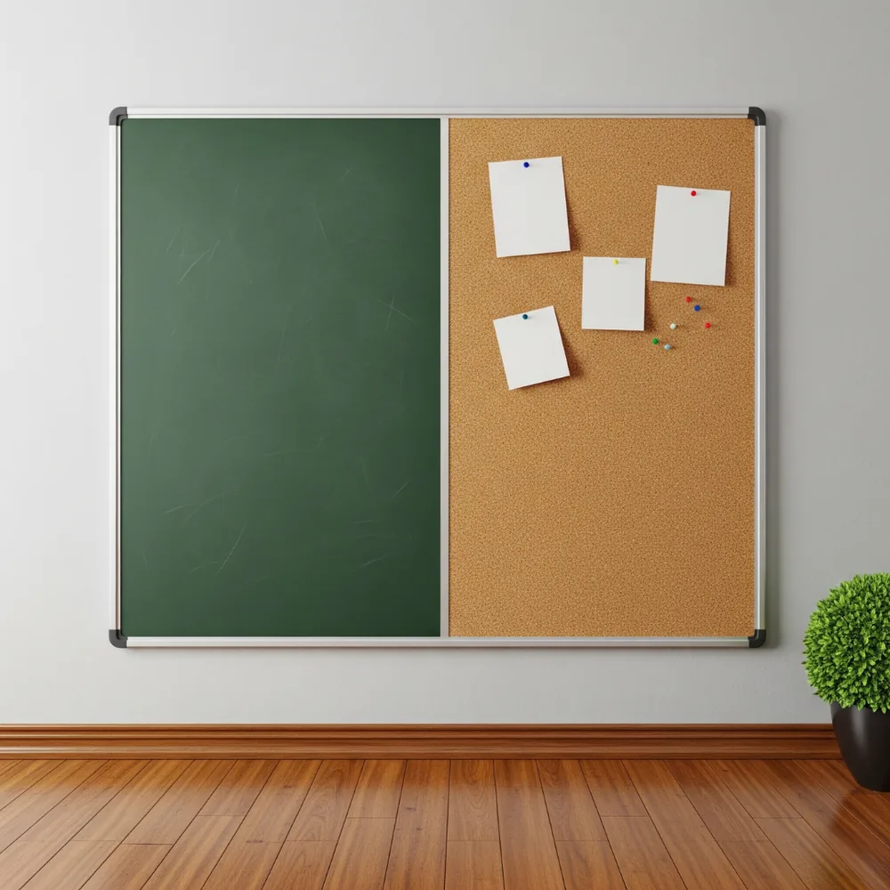 Half Green + Half Notice Board — teaching board by Rangoli Creatives, Hyderabad